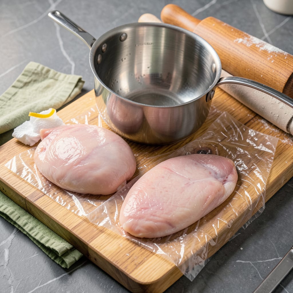 How to Pound Chicken Breast Without a Mallet: The Chef’s Trick for Even Thickness Every Time detailed visual guide