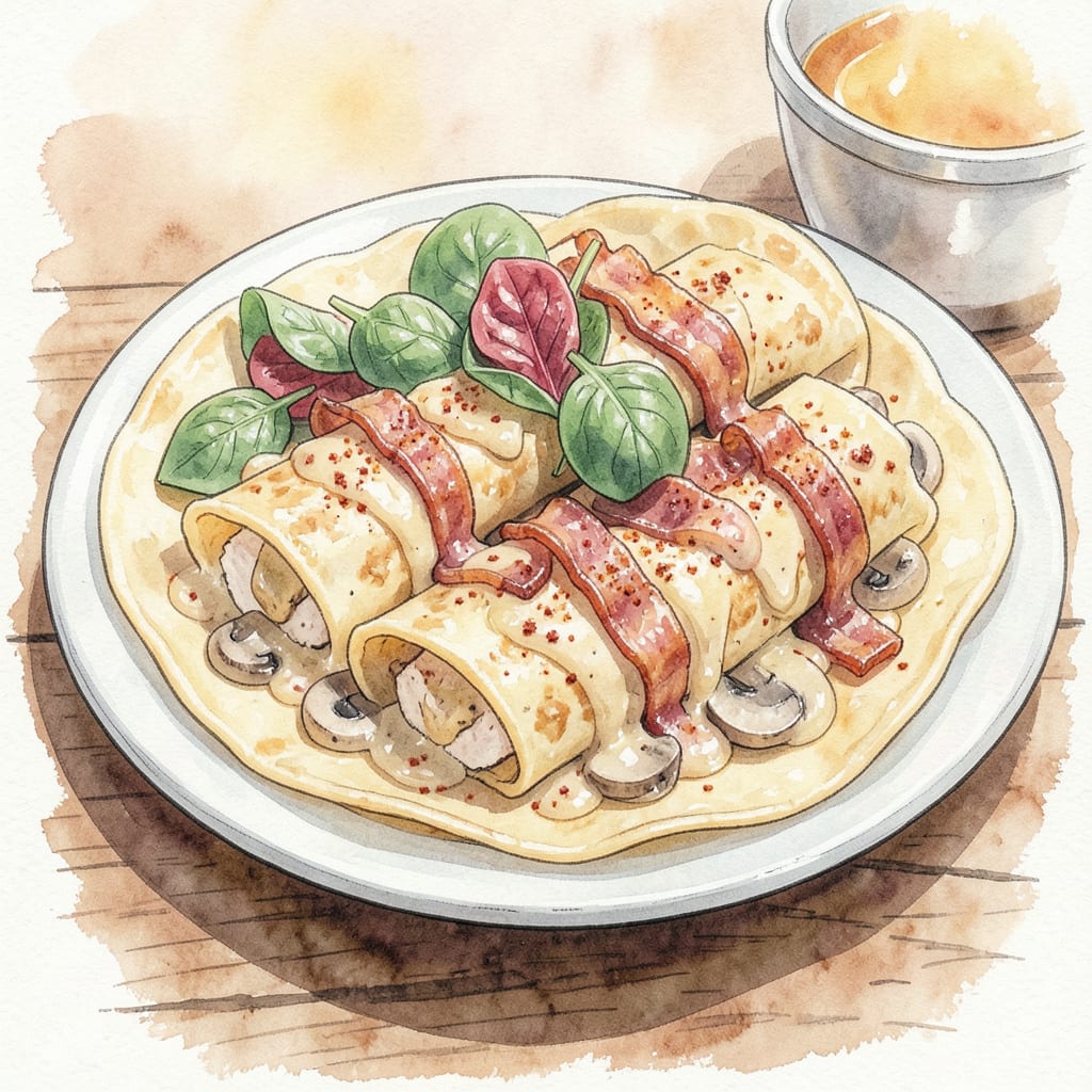 IHOP Chicken Florentine Crepes Recipe: Restaurant-Style Breakfast Delight