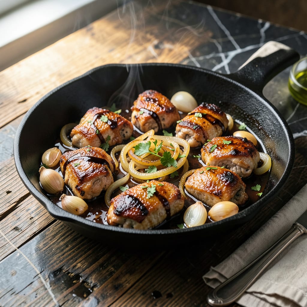 instant pot chicken gizzards recipe example with annotations