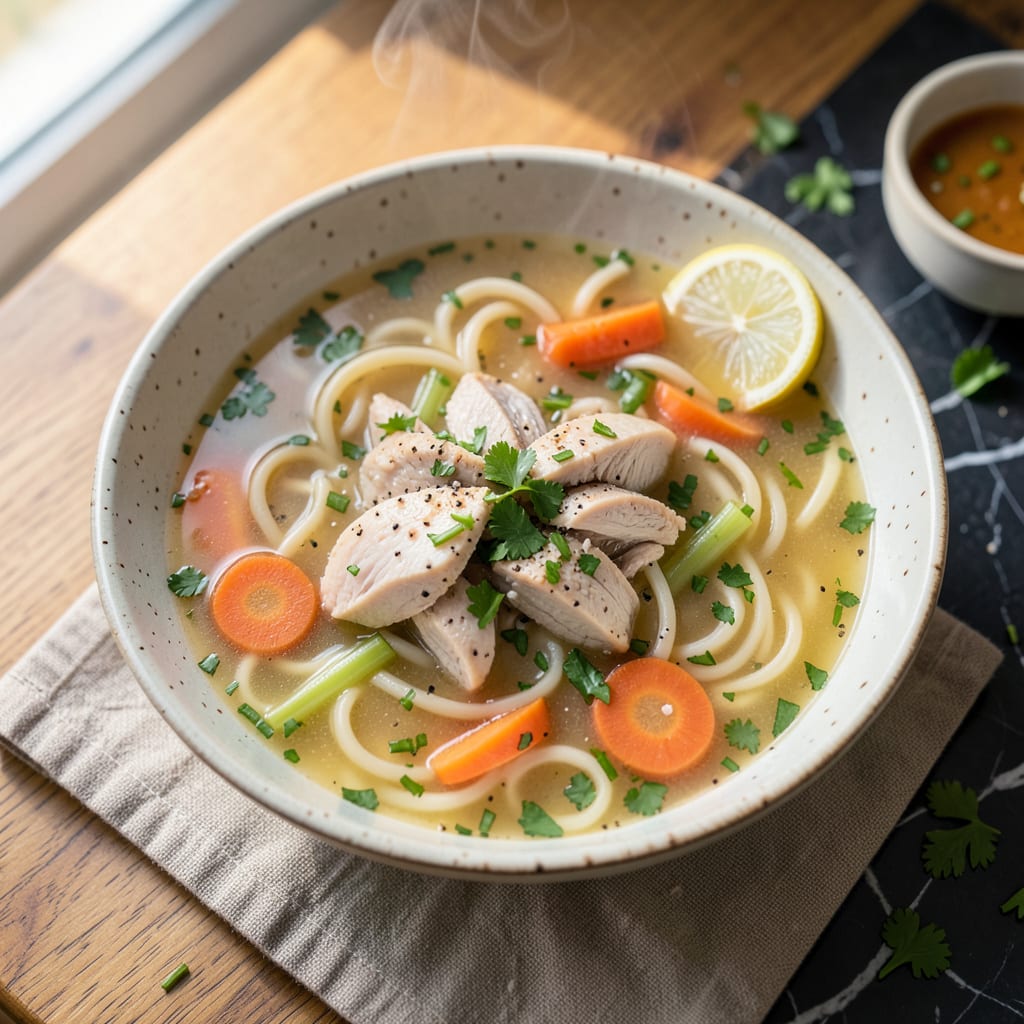 Complete is chicken noodle soup acidic overview image