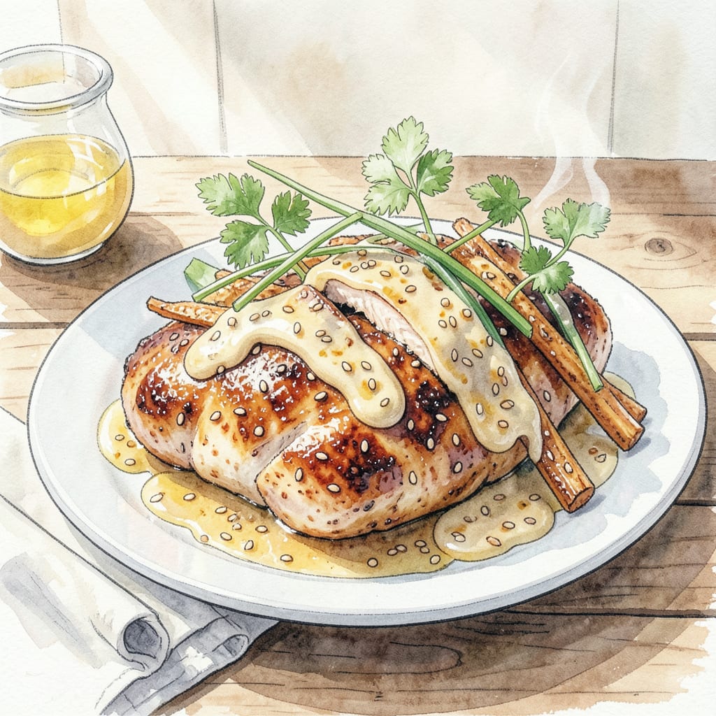 Kewpie Sesame Dressing Chicken Recipe: Creamy Asian-Inspired Marinade