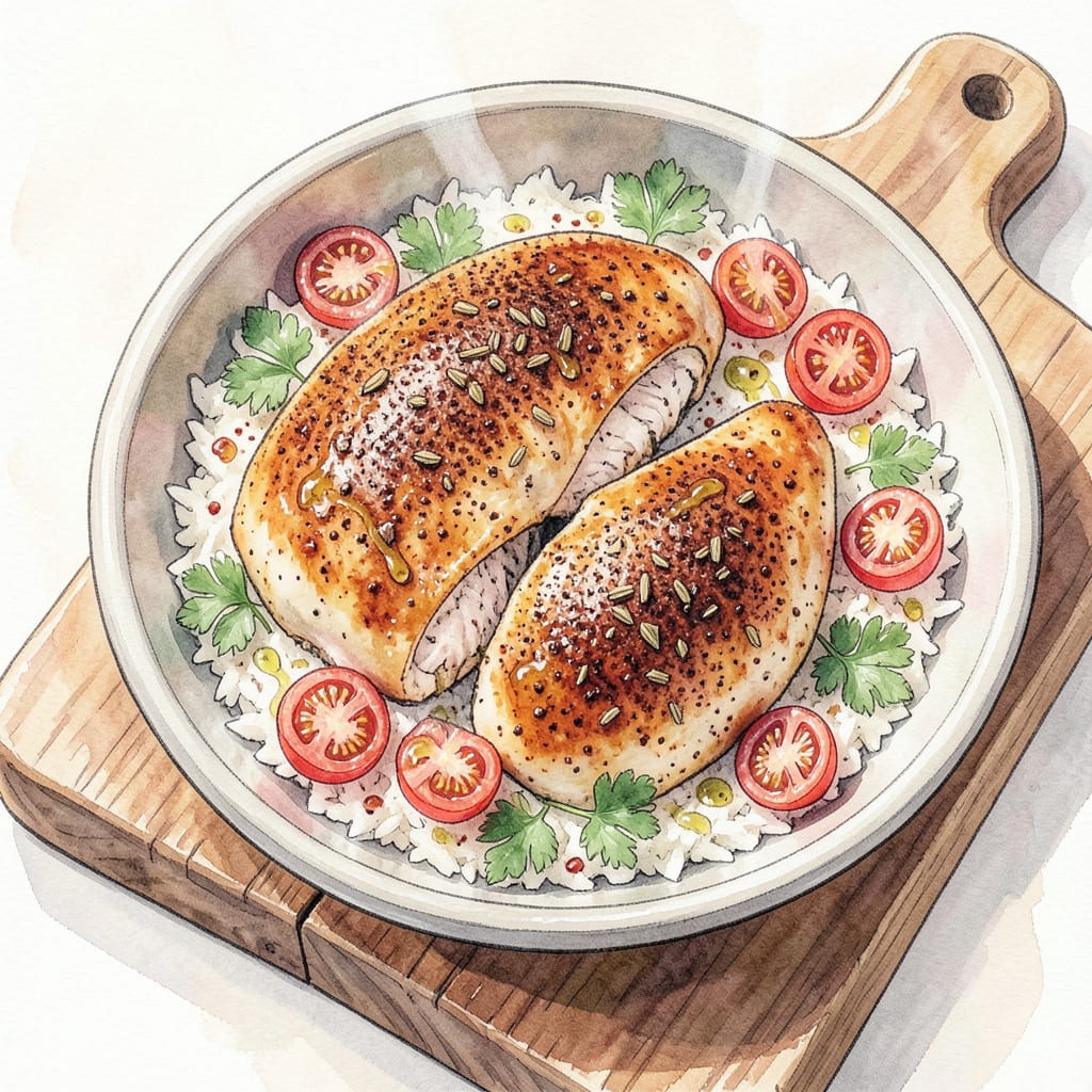 Visual representation of Kickin' Chicken Seasoning Recipe: Spicy Blend for Bold Flavors