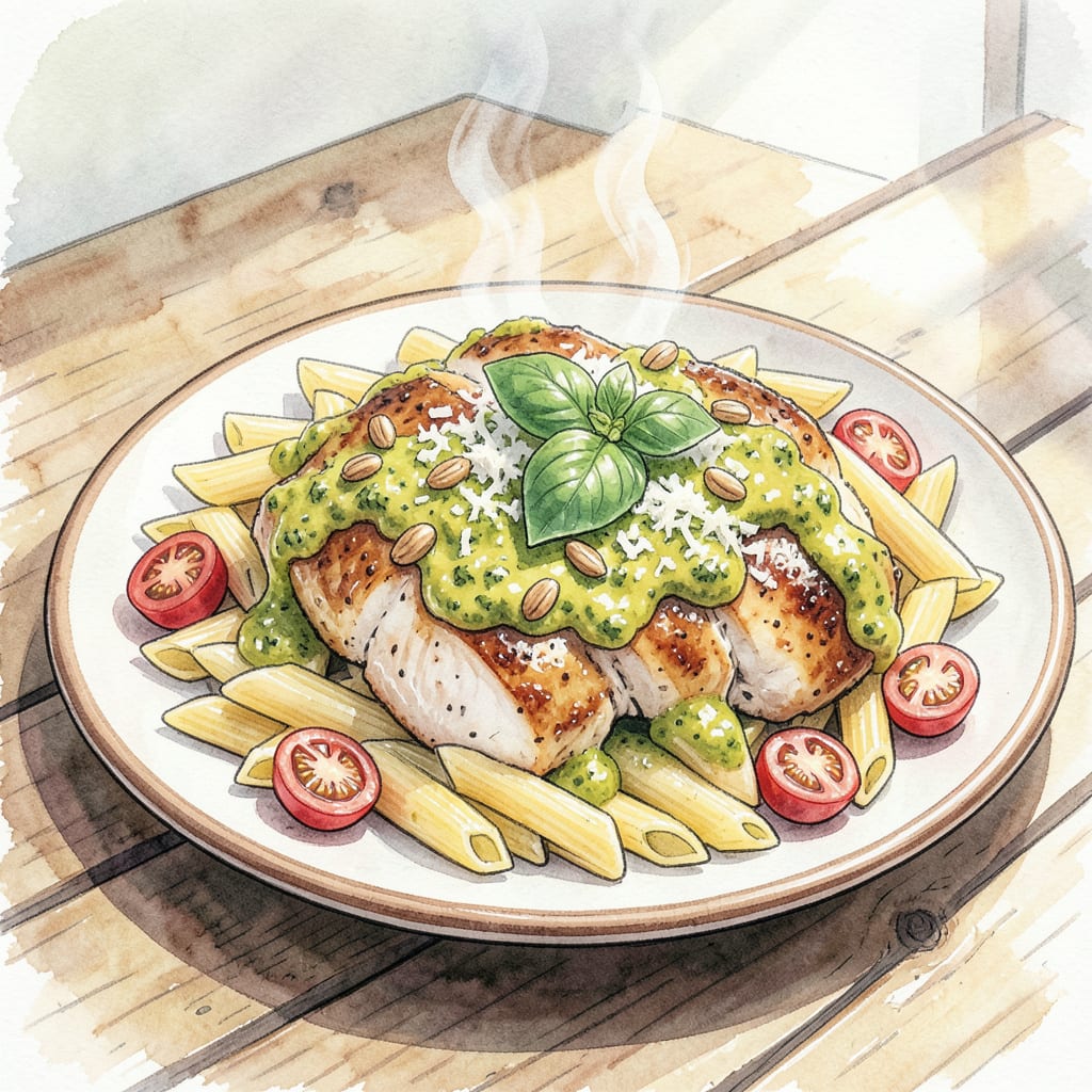 La Madeleine Chicken Pesto Pasta Recipe: Creamy Pesto Perfection in 20 Minutes