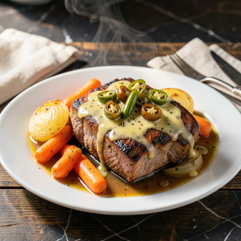 Complete mississippi chicken pot roast recipe overview image