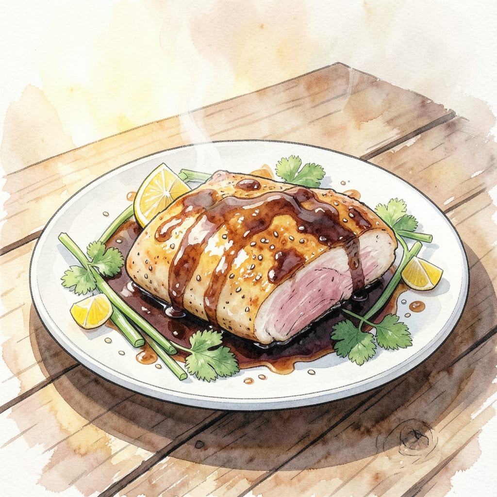 Visual representation of Molokai Chicken Recipe: Hawaiian Inspired Flavor in 30 Minutes