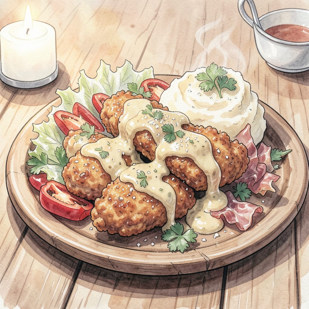 Olive Garden Chicken Fritta Recipe: Crispy Restaurant Style Delight example with annotations