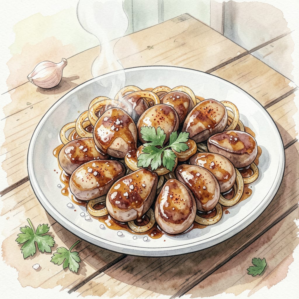 Pan Fried Chicken Livers Recipe: Crispy Outside, Tender Within