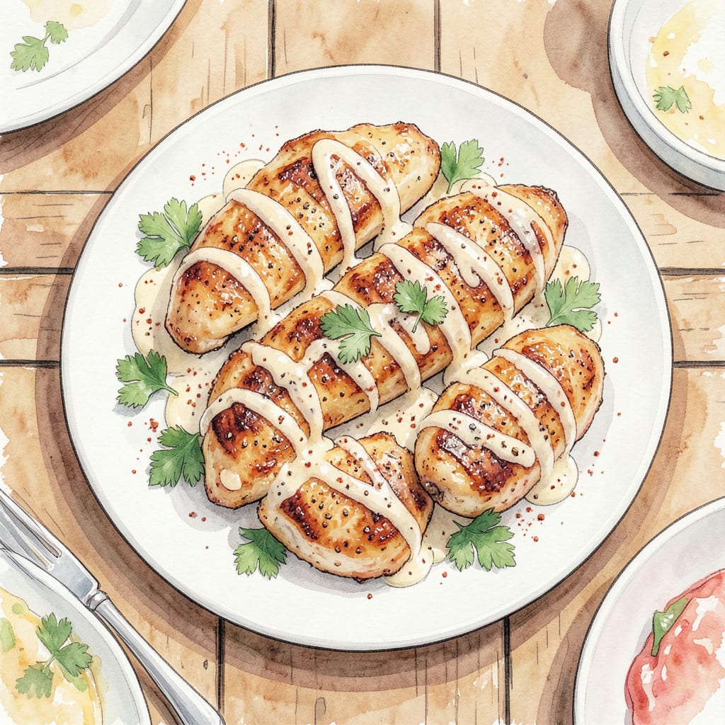 Comprehensive Pan Fried Chicken Tenders Recipe: Crispy Outside, Juicy Inside visual reference