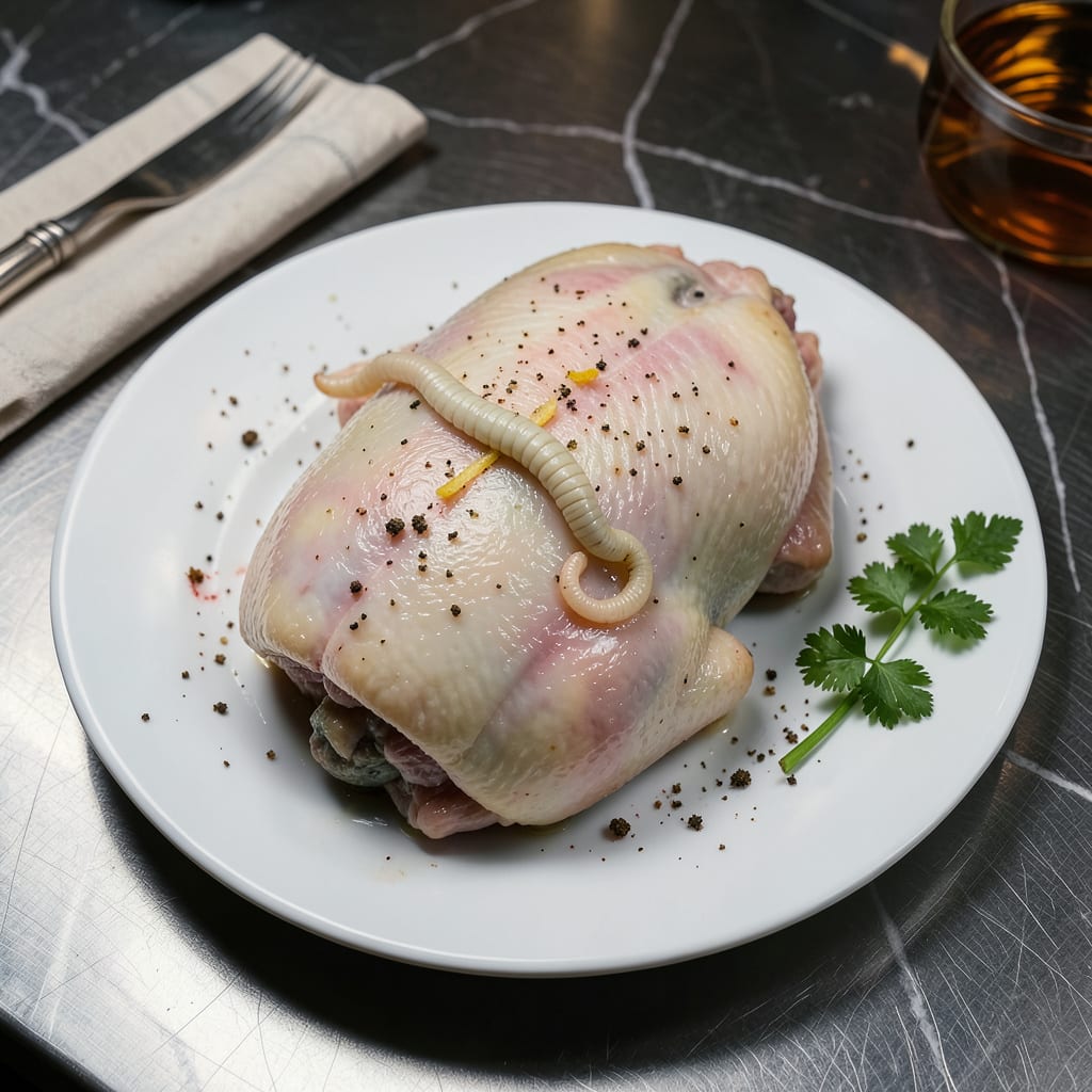 Parasite on Chicken Breast: How to Identify It and Safe Next Steps