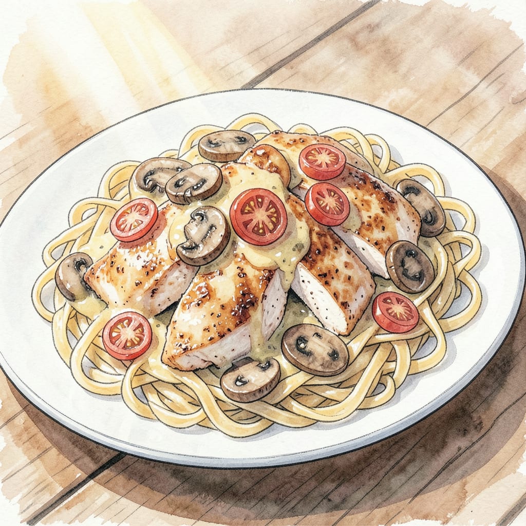 Complete Recipe Chicken Tetrazzini Southern Living: Creamy Comfort Food Classic overview image