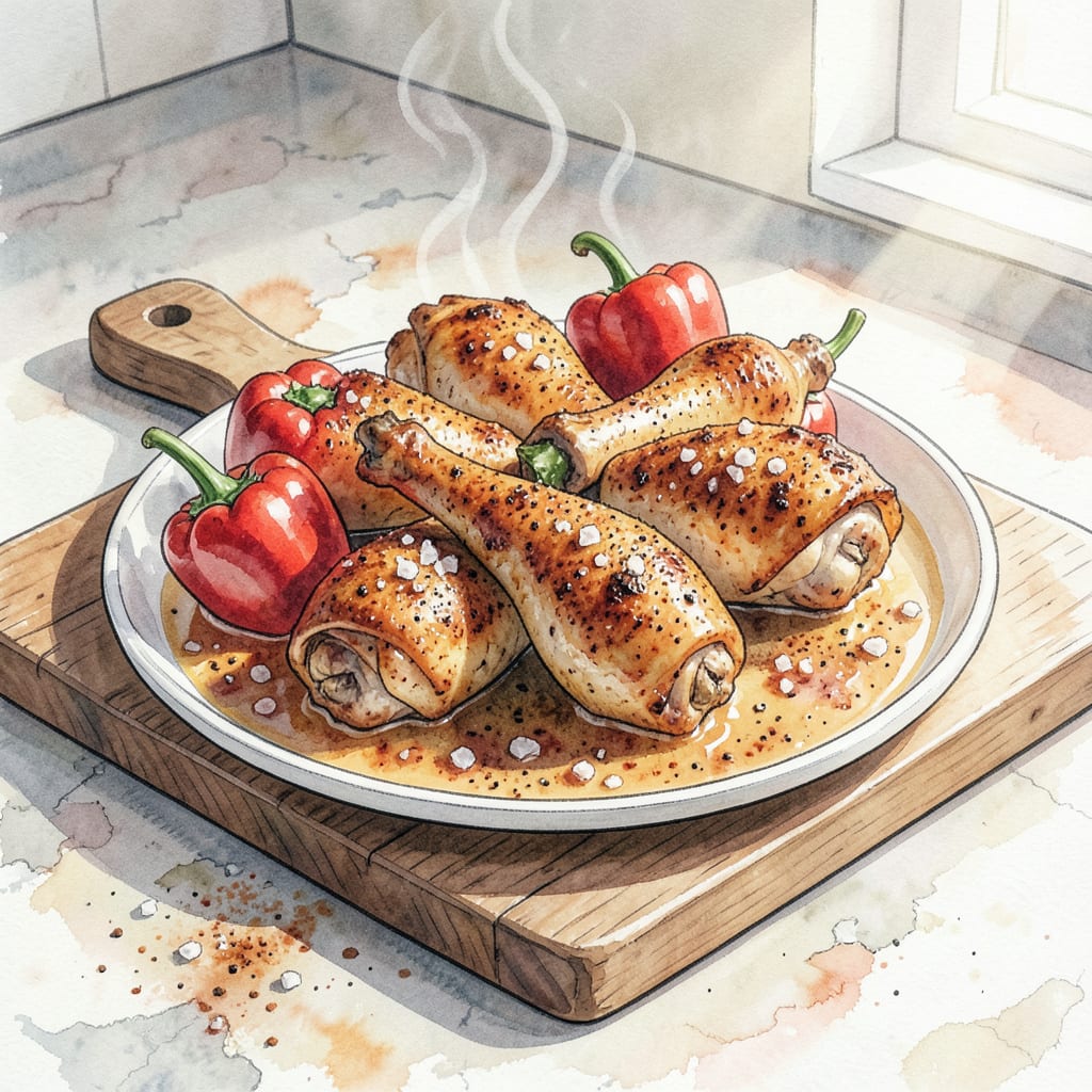 Recipe for Chicken Legs on Stovetop: Crispy Skins and Juicy Meat