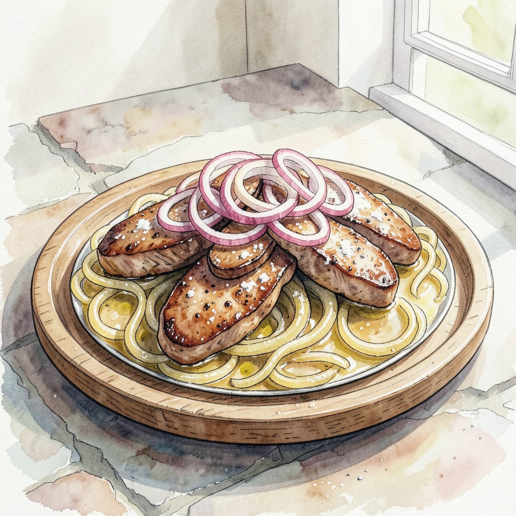 Recipe for Chicken Livers and Onions: Pan-Seared Perfection in Minutes
