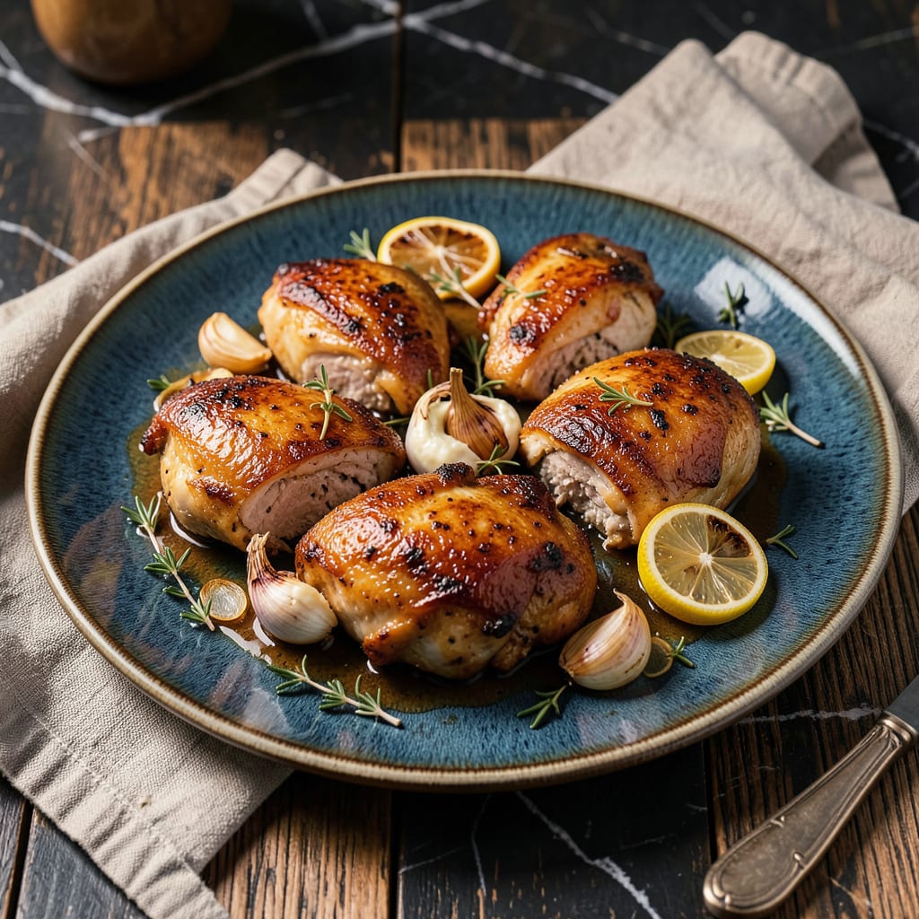 Comprehensive Recipe for Frozen Chicken Thighs: Oven Baked Method for Juicy Results visual reference