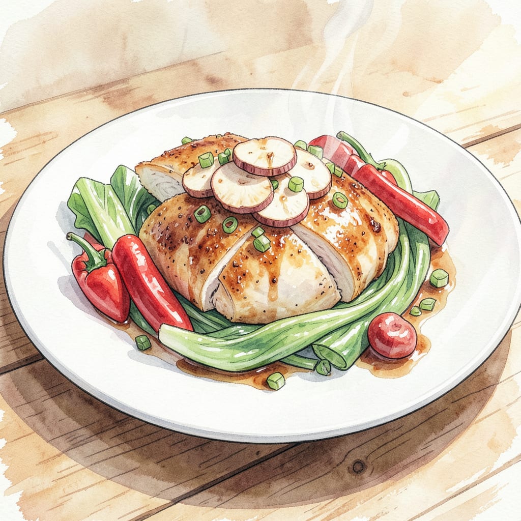 Recipe for Ginger Chicken: Savory Asian-Inspired Delight