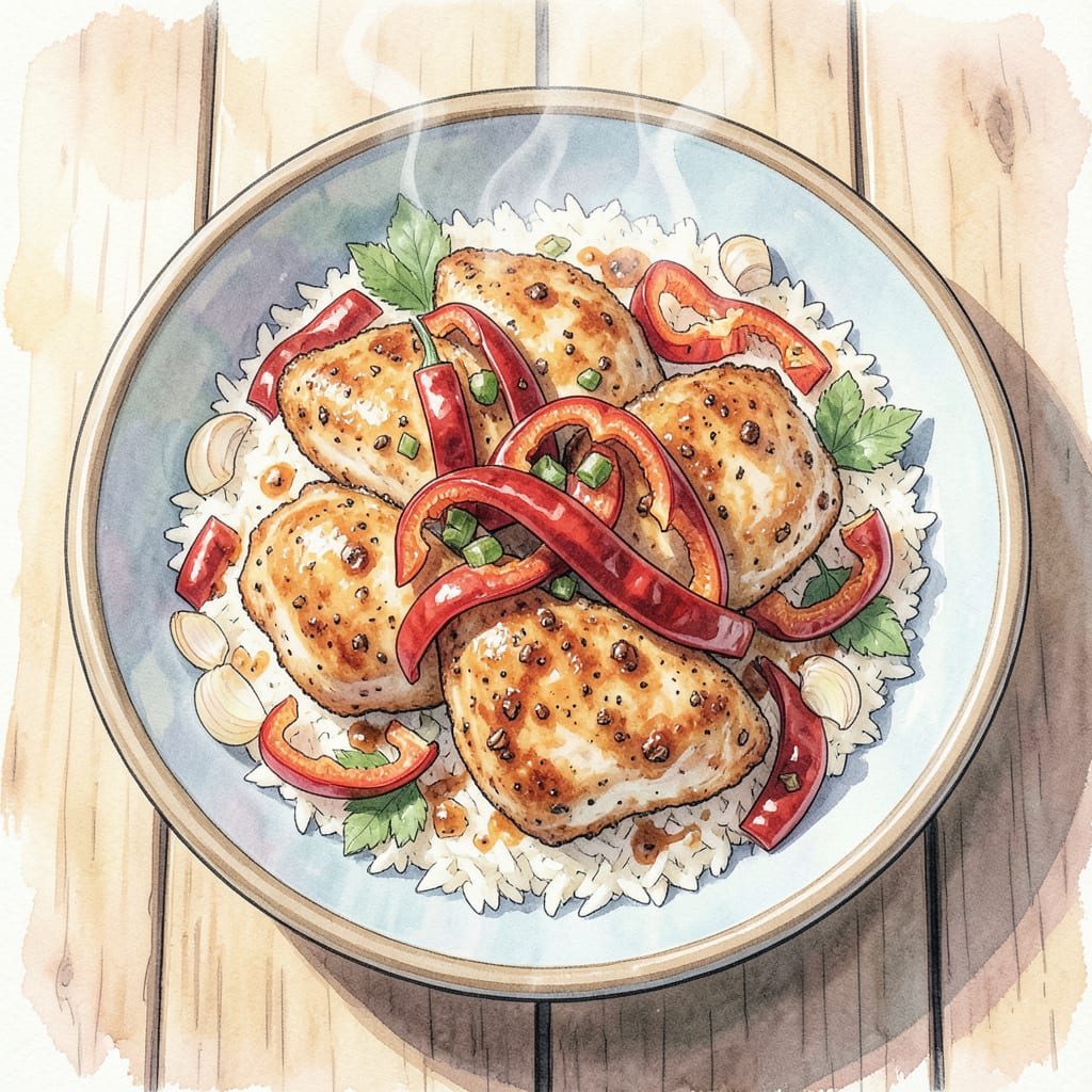 Red Chili Chicken Recipe: Spicy and Savory Delight