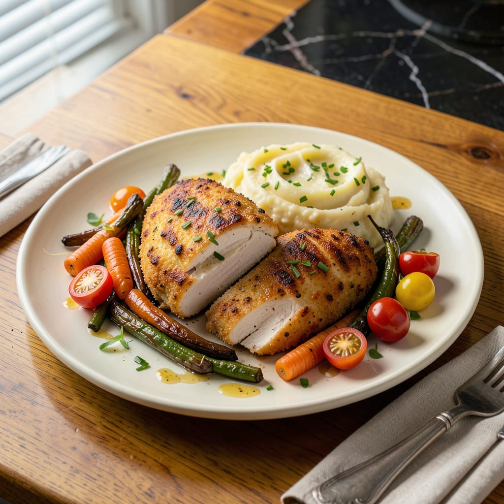 reheat chicken cutlets detailed visual guide