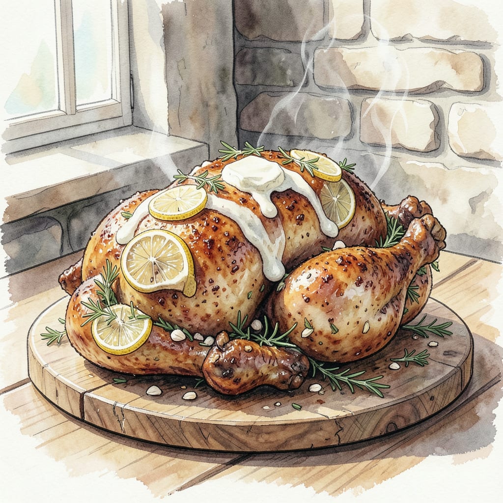Roast Stuffed Chicken Recipe: Moist and Flavorful Sunday Dinner