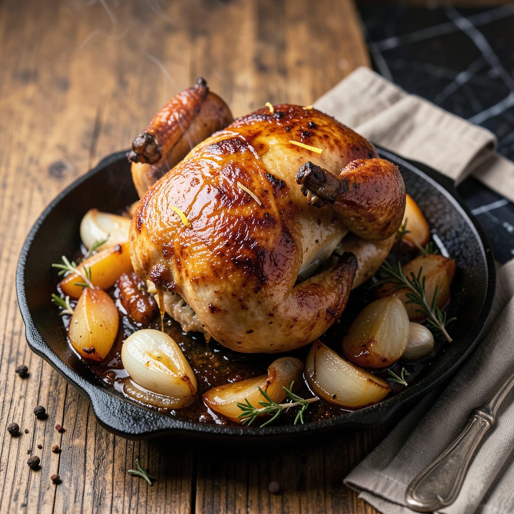 Roasting Chicken in Convection Oven: Golden Crisp Skin With Even Cooking illustration with key details