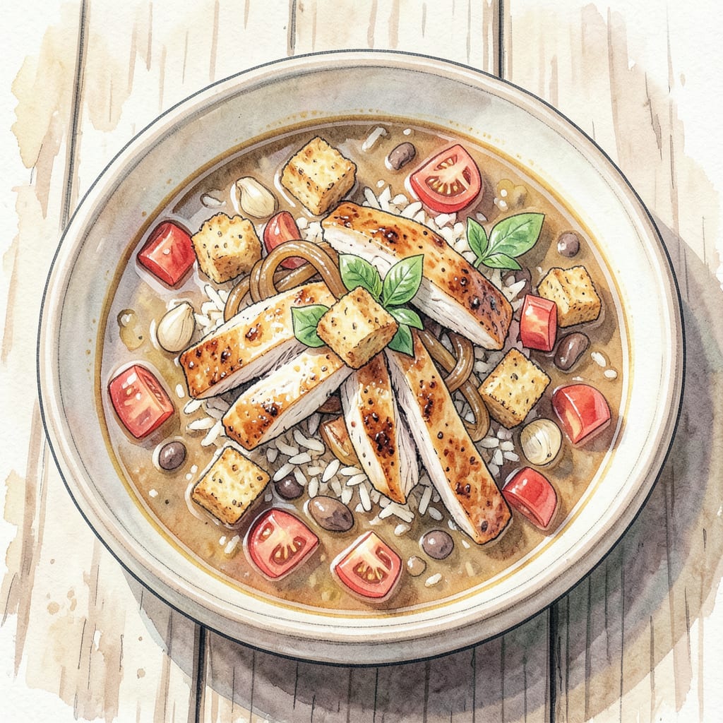Visual representation of Saltgrass Chicken Tortilla Soup Recipe: Hearty Comfort in a Bowl