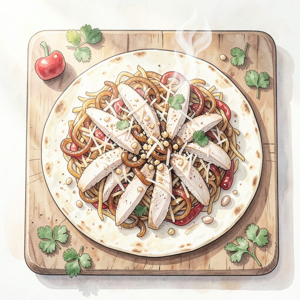 Shredded Chicken Quesadilla Recipe: Melted Cheese Perfection in Minutes illustration with key details