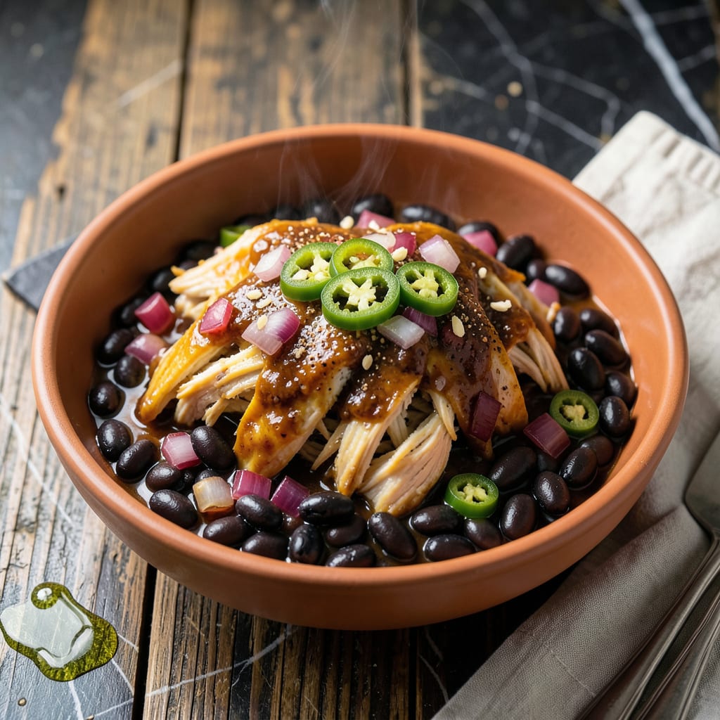 southwest chicken slow cooker recipe detailed visual guide