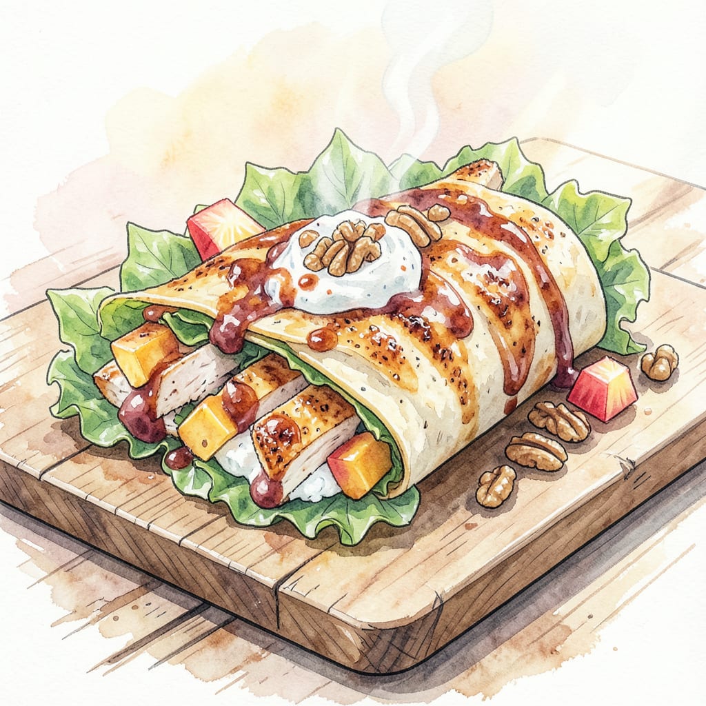 Tropical Smoothie Buffalo Chicken Wrap Recipe: Spicy Island Fusion in Every Bite