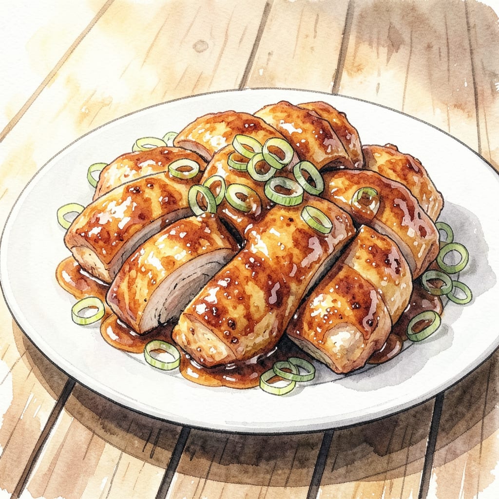 Veri Veri Teriyaki Chicken Recipe: Sweet Glazed Perfection illustration with key details