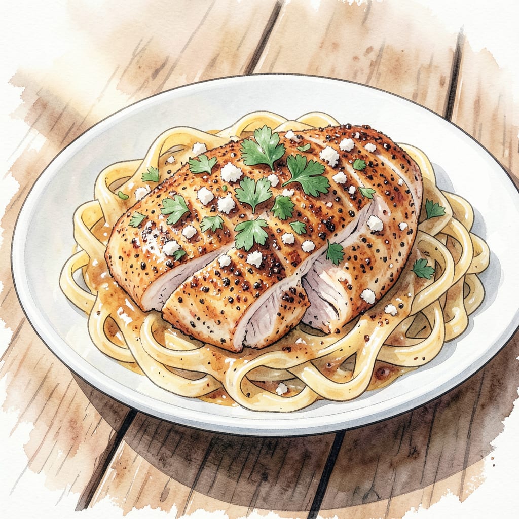 Zatarain’s Blackened Chicken Alfredo Recipe: Spicy Cajun Cream Sauce